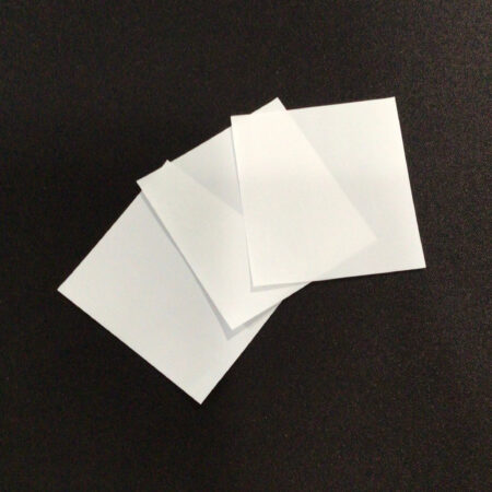 White Shrink Bands | Perforated