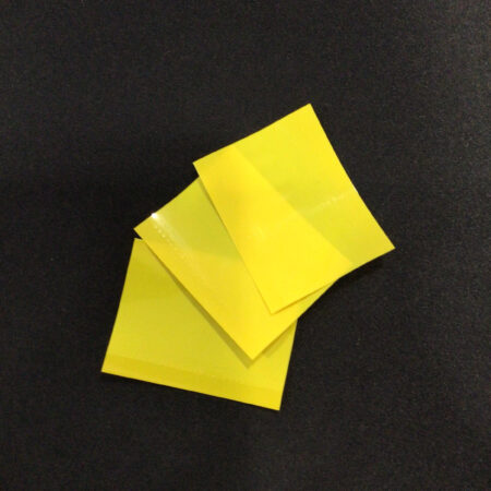 Yellow Shrink Bands | Perforated