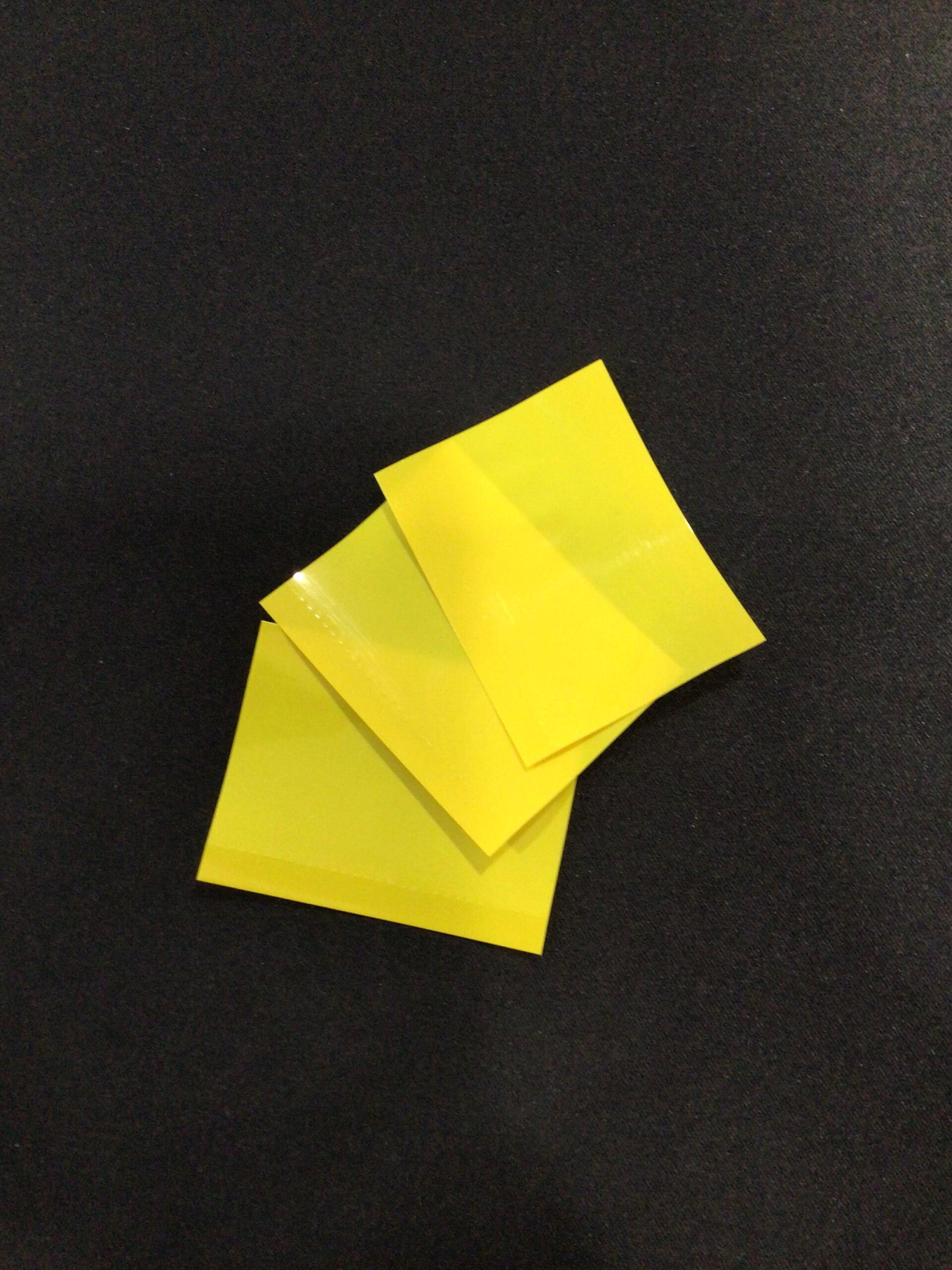 Yellow Shrink Bands | Perforated