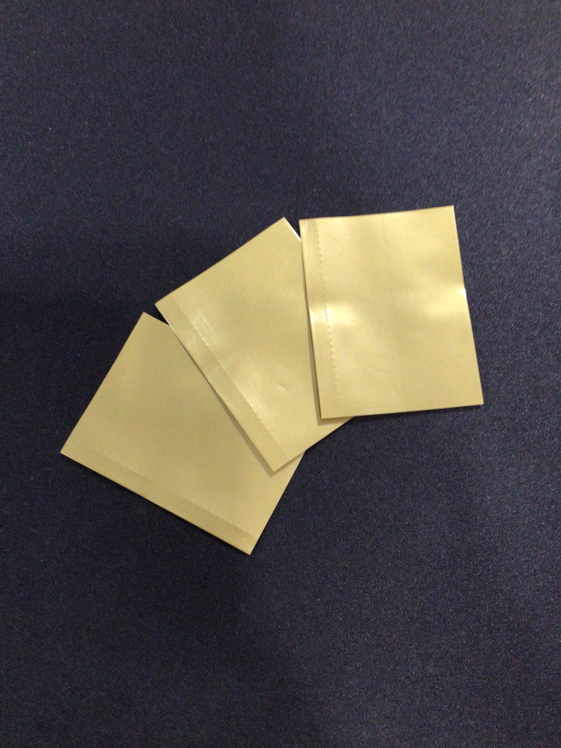 Gold Shrink Bands | Perforated