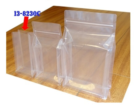 3.15" x 2" x 5.9" x 2" (5-8oz) Clear Stand-Up / Box Pouches