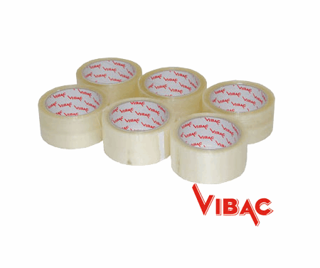 Vibac 2" x 110 yards Clear Sealing Tape