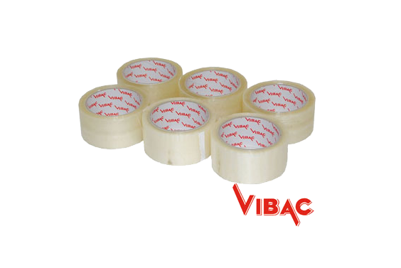 Vibac 2" x 110 yards Clear Sealing Tape