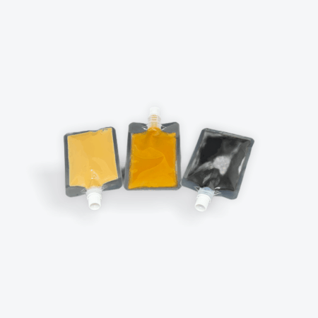 Sauce Pouch Packaging w/ Screw Cap - 1oz-3oz 500 / box