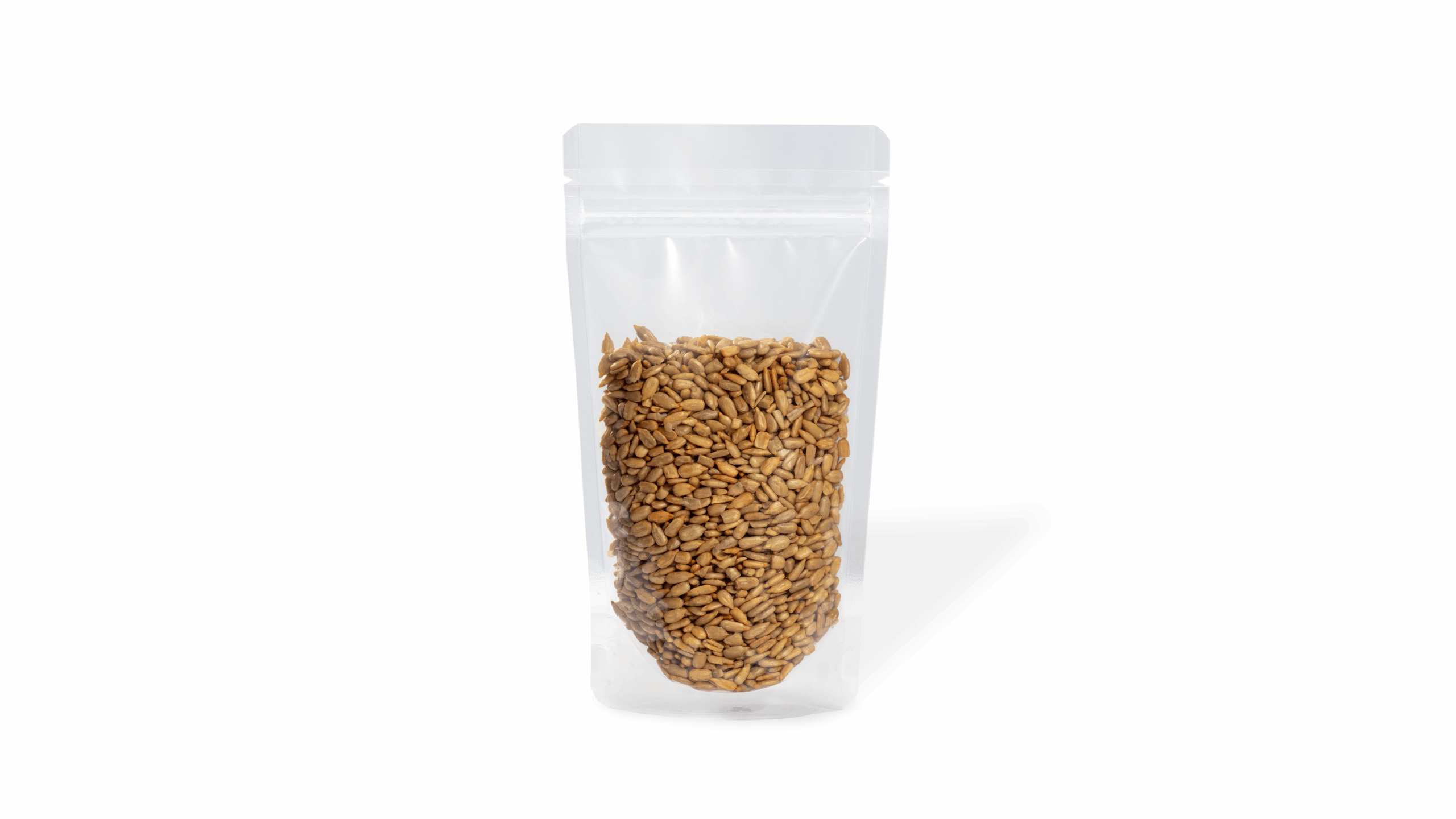 12 oz Clear Stand Up Pouches - 1000 Pack - 5.5" x 8.5" x (1.5" + 1.5")
